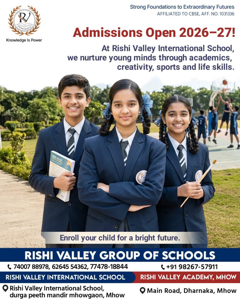 Affordable CBSE Schools in Mhow with Best Facilities
