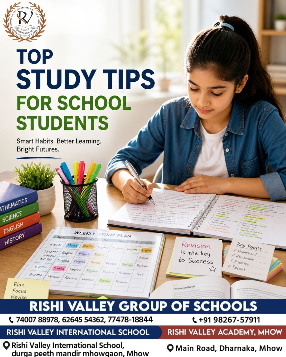 Top Study Tips for School Students